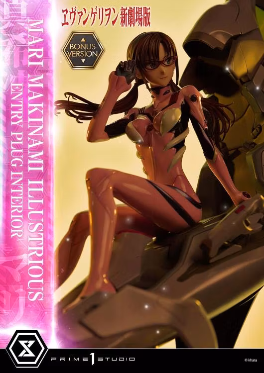 Rebuild of Evangelion Ultimate Premium Masterline Mari Makinami Illustrious Limited Edition Statue (With Bonus)