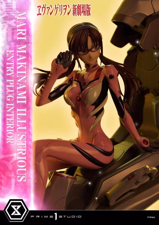Rebuild of Evangelion Ultimate Premium Masterline Mari Makinami Illustrious Limited Edition Statue (With Bonus)