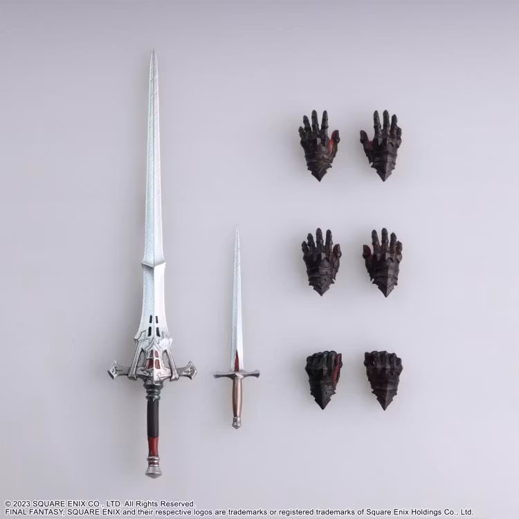 Final Fantasy XVI Bring Arts Clive Rosfield and Torgal Two-Pack