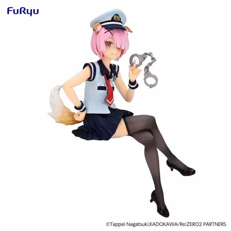 Re:Zero Noodle Stopper Ram (Police Officer Cap with Dog Ears)