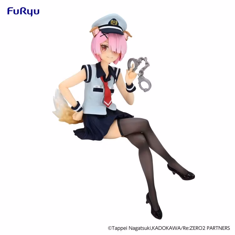 Re:Zero Noodle Stopper Ram (Police Officer Cap with Dog Ears)