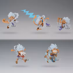 One Piece WCF Monkey D. Luffy Special Set of 5 Figures