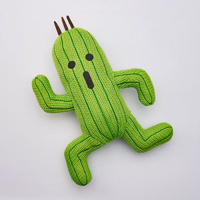 Final Fantasy Knitted Plush Figure Cactuar