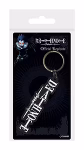 Death Note Rubber Keychain Logo