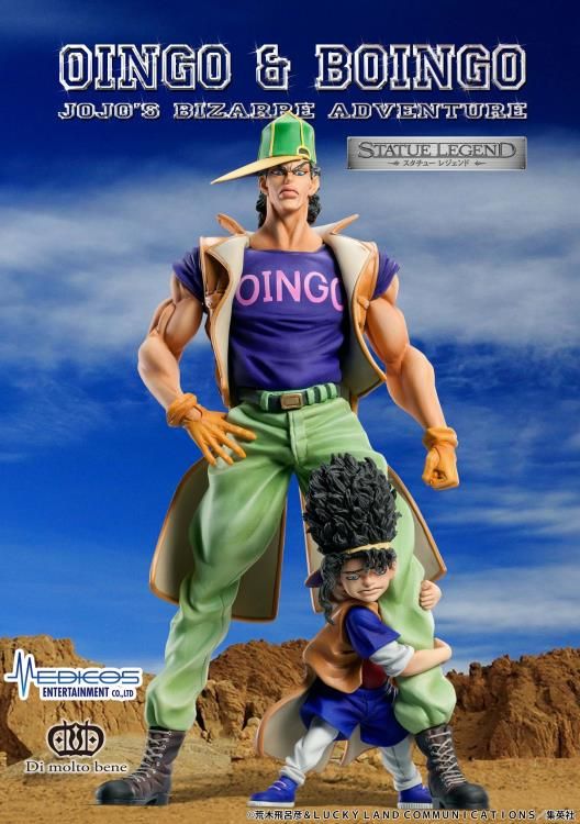 JoJo's Bizarre Adventure Statue Legend Oingo & Boingo