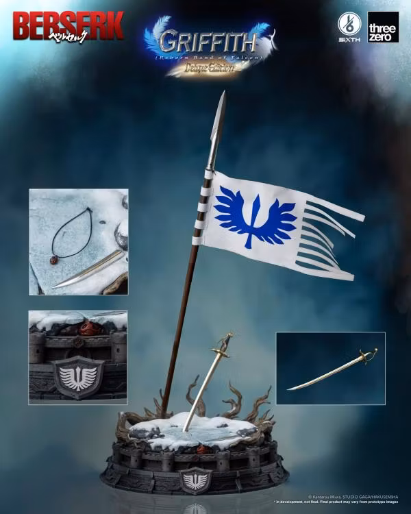 Berserk SiXTH Griffith (Reborn Band of Falcon Deluxe Ver.) 1/6 Scale Limited Edition Figure