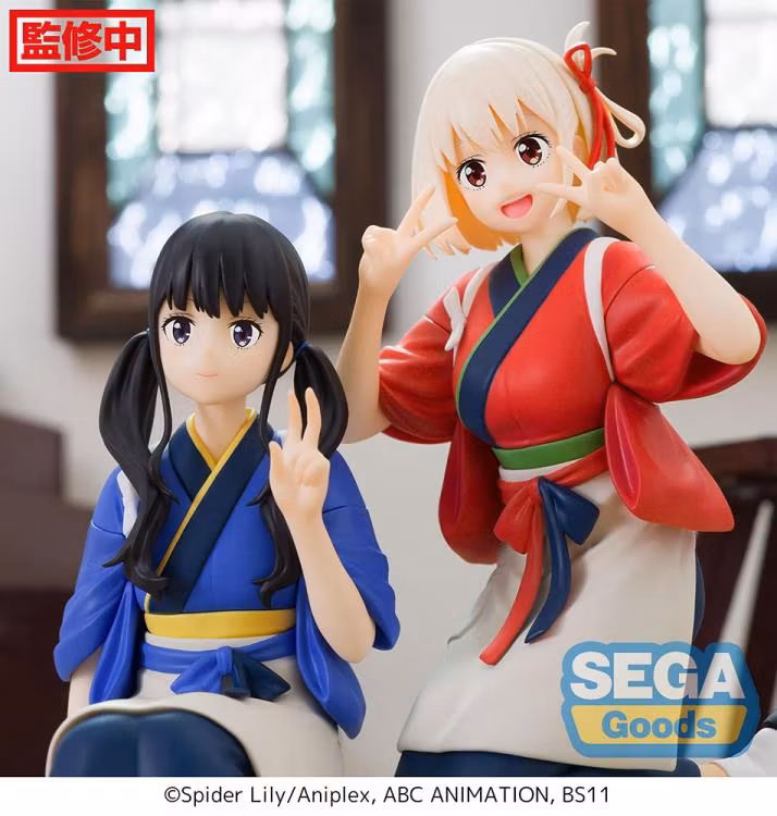 Lycoris Recoil Chisato Nishikigi Premium Perching Figure (Rerelease)
