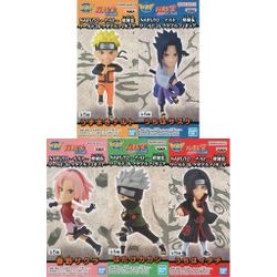 Naruto Shippuden WCF Set of 5 Figures