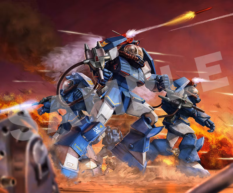 Fang of the Sun Dougram Combat Armors MAX04 Roundfacer (Korchima Special Ver.) 1/72 Scale Model Kit (Rerelease)