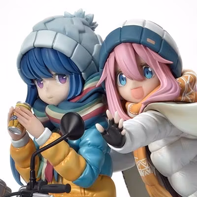 Laid-Back Camp Prisma Wing Nadeshiko Kagamihara & Rin Shima