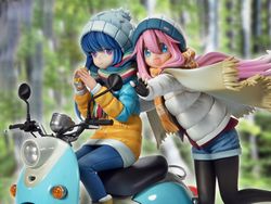 Laid-Back Camp Prisma Wing Nadeshiko Kagamihara & Rin Shima