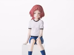 The Girl I Like Forgot Her Glasses Ai Mie Premium Perching Figure