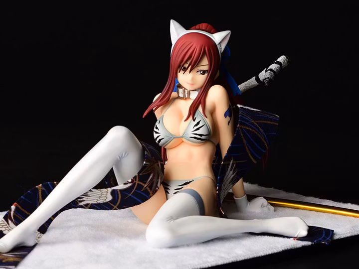 Fairy Tail Erza Scarlet (White Tiger Cat Gravure Style Ver.)