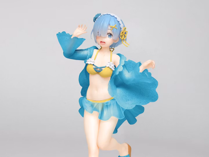 Re:Zero Rem (Original Frill Swimwear Ver.) Precious Figure (Renewal Edition)