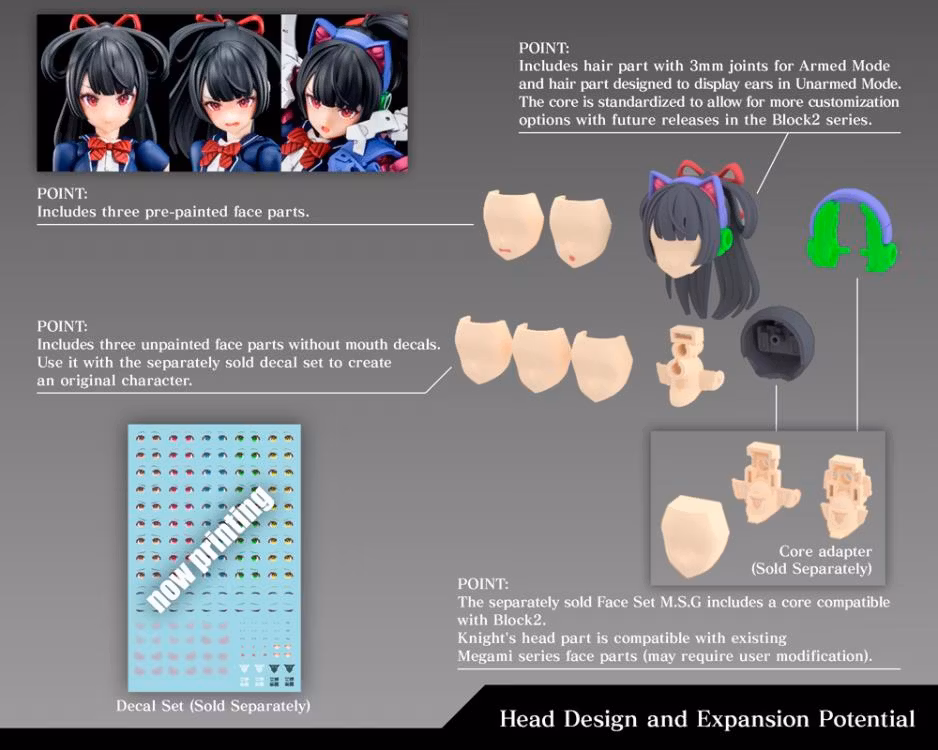 Megami Device Buster Doll Knight Model Kit