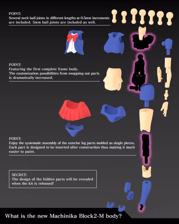 Megami Device Buster Doll Knight Model Kit