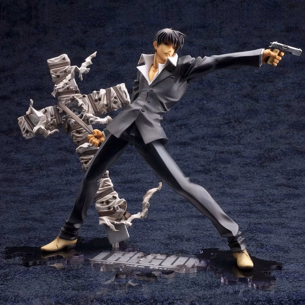 Trigun: Badlands Rumble ArtFX J Nicholas D. Wolfwood (Renewal Package Ver.)