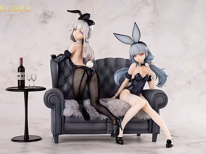 Yi Ren Guan - House of Unhumans Bunny Girl SSR Figure Qiao Er & Jin Hua Combinatorial
