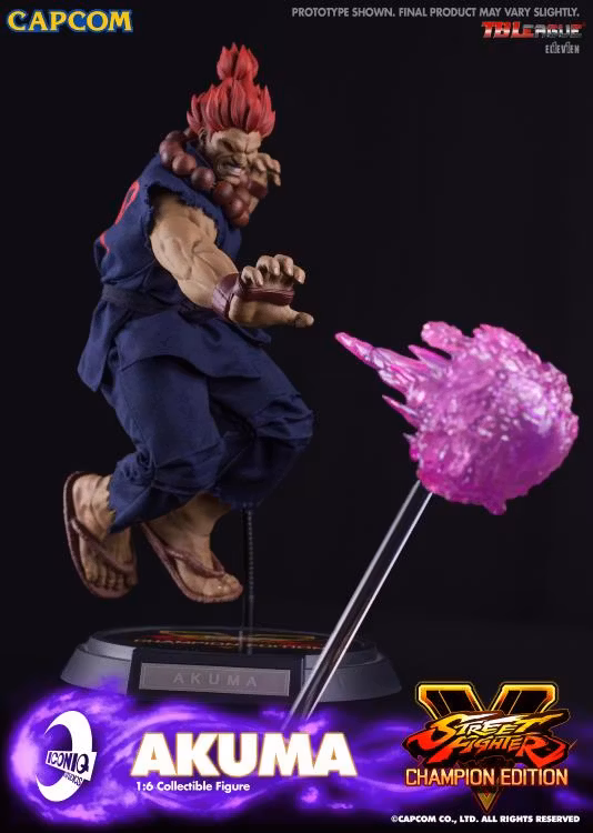 Street Fighter V Iconiq Gaming Series Akuma 1/6 Scale Collectible Figure