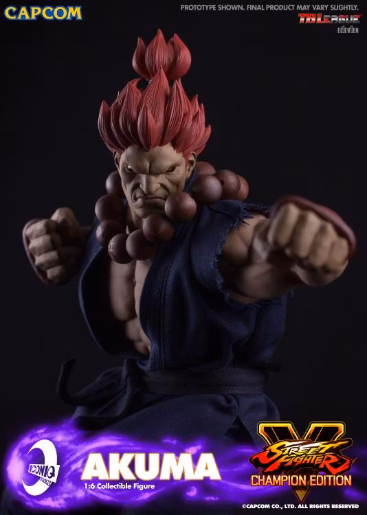 Street Fighter V Iconiq Gaming Series Akuma 1/6 Scale Collectible Figure