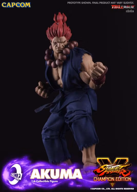 Street Fighter V Iconiq Gaming Series Akuma 1/6 Scale Collectible Figure