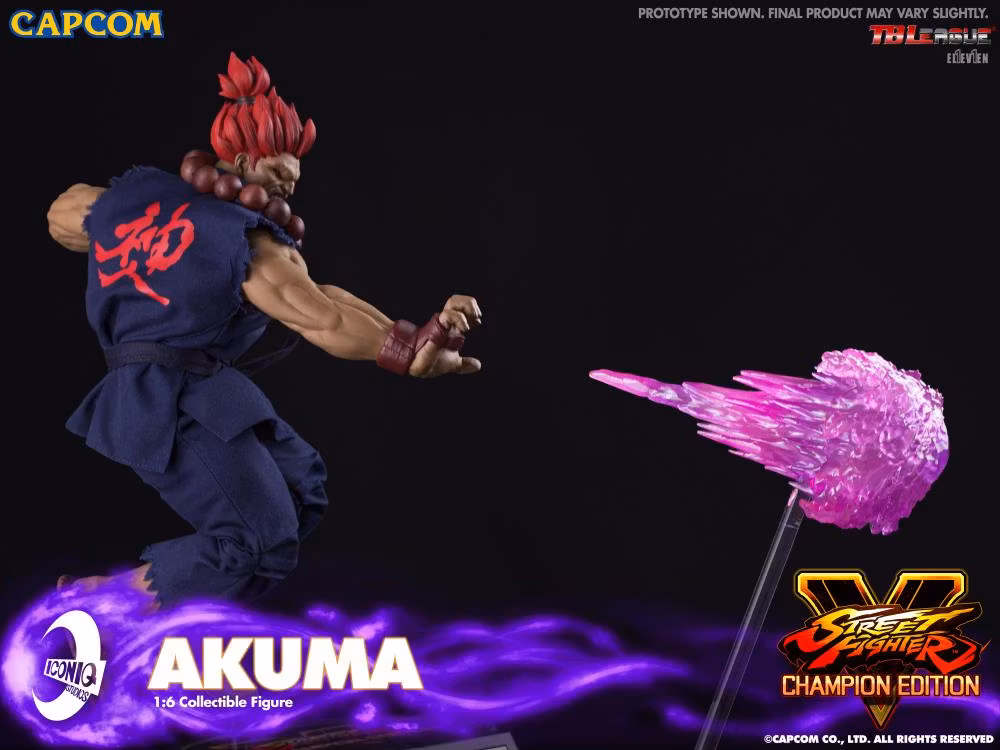 Street Fighter V Iconiq Gaming Series Akuma 1/6 Scale Collectible Figure