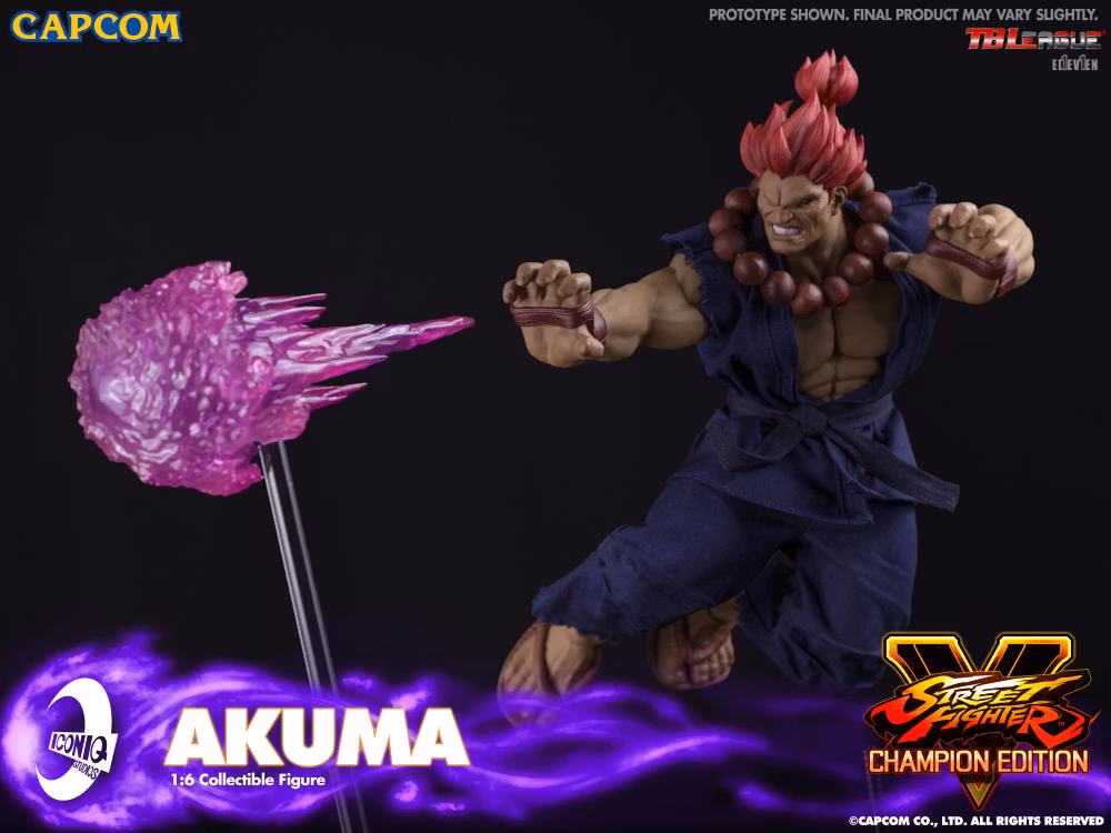 Street Fighter V Iconiq Gaming Series Akuma 1/6 Scale Collectible Figure