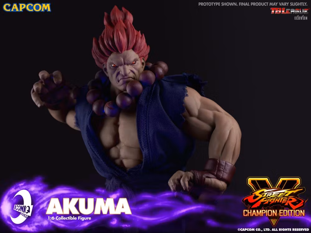 Street Fighter V Iconiq Gaming Series Akuma 1/6 Scale Collectible Figure