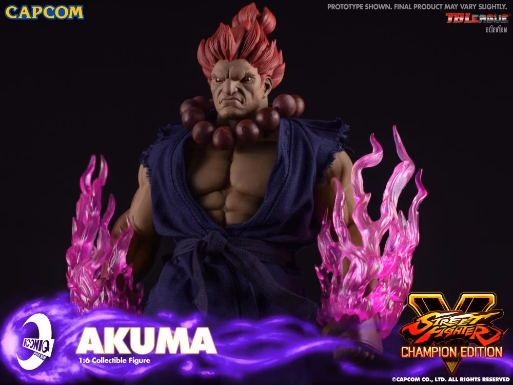 Street Fighter V Iconiq Gaming Series Akuma 1/6 Scale Collectible Figure