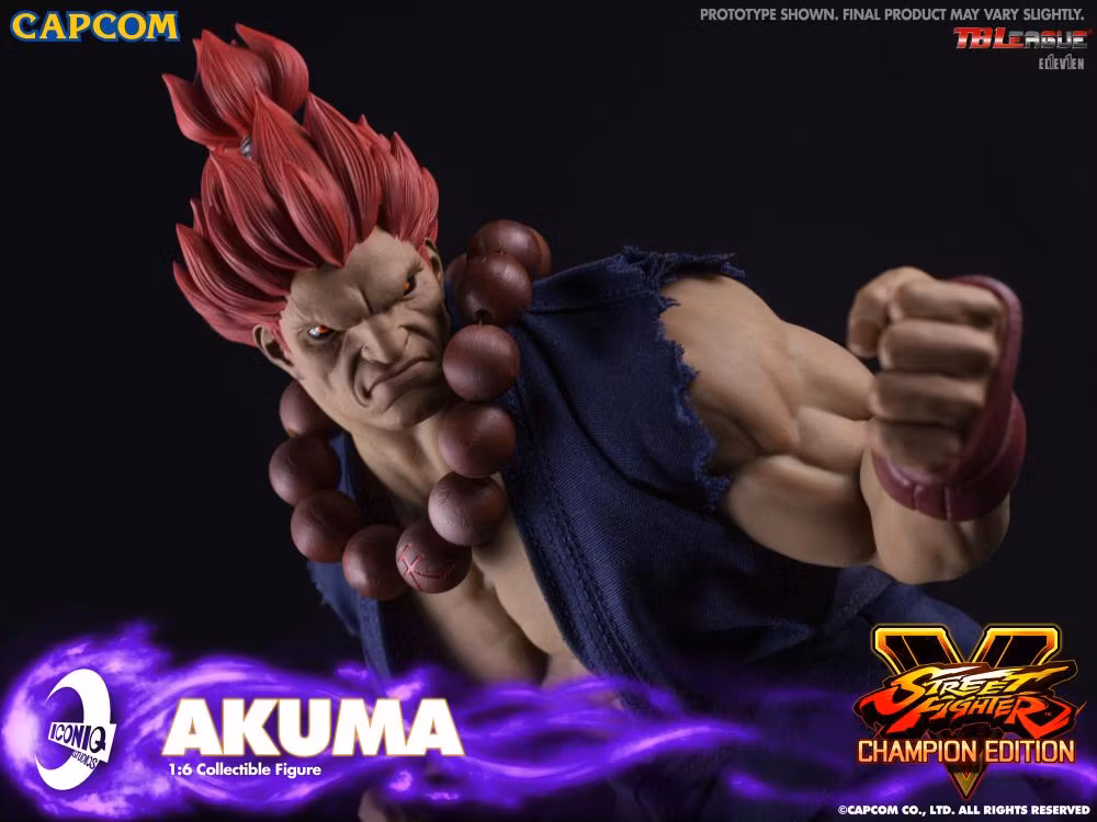 Street Fighter V Iconiq Gaming Series Akuma 1/6 Scale Collectible Figure