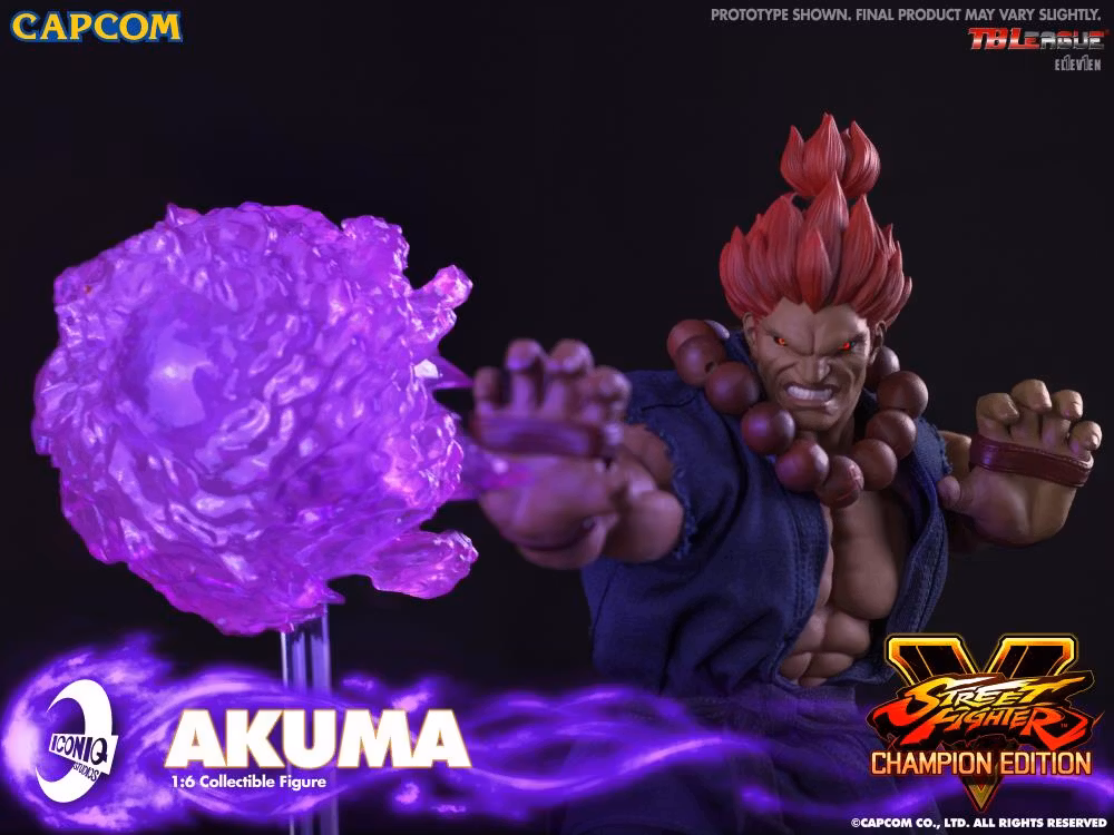 Street Fighter V Iconiq Gaming Series Akuma 1/6 Scale Collectible Figure