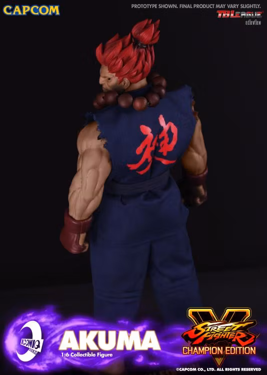 Street Fighter V Iconiq Gaming Series Akuma 1/6 Scale Collectible Figure