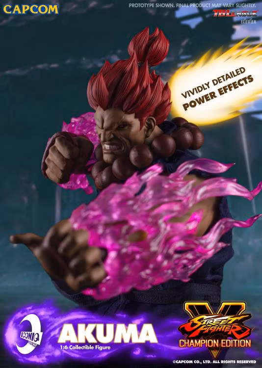 Street Fighter V Iconiq Gaming Series Akuma 1/6 Scale Collectible Figure