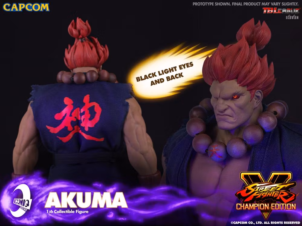 Street Fighter V Iconiq Gaming Series Akuma 1/6 Scale Collectible Figure