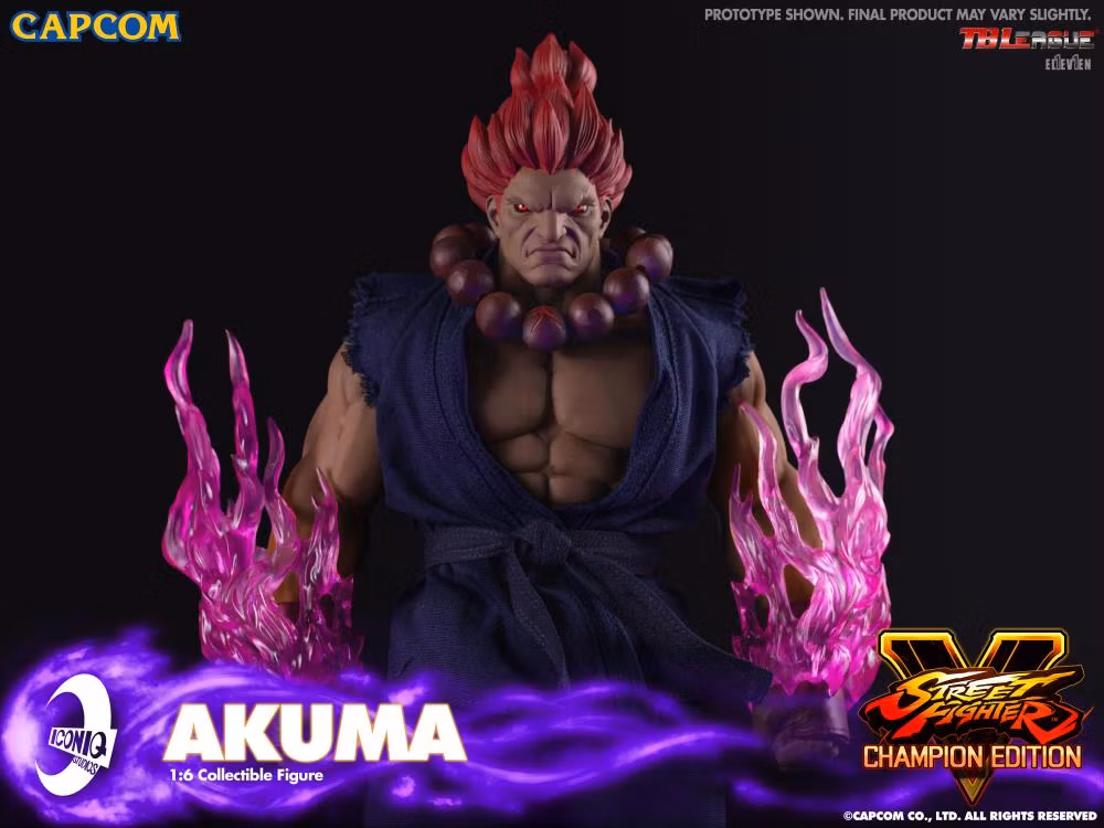 Street Fighter V Iconiq Gaming Series Akuma 1/6 Scale Collectible Figure