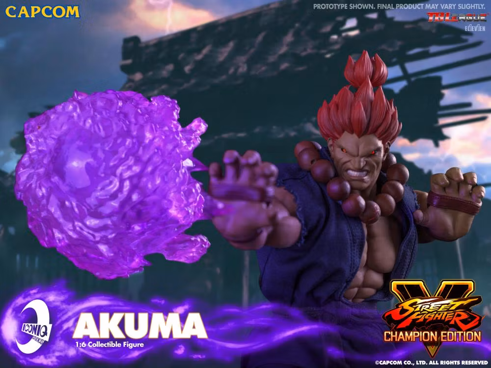 Street Fighter V Iconiq Gaming Series Akuma 1/6 Scale Collectible Figure