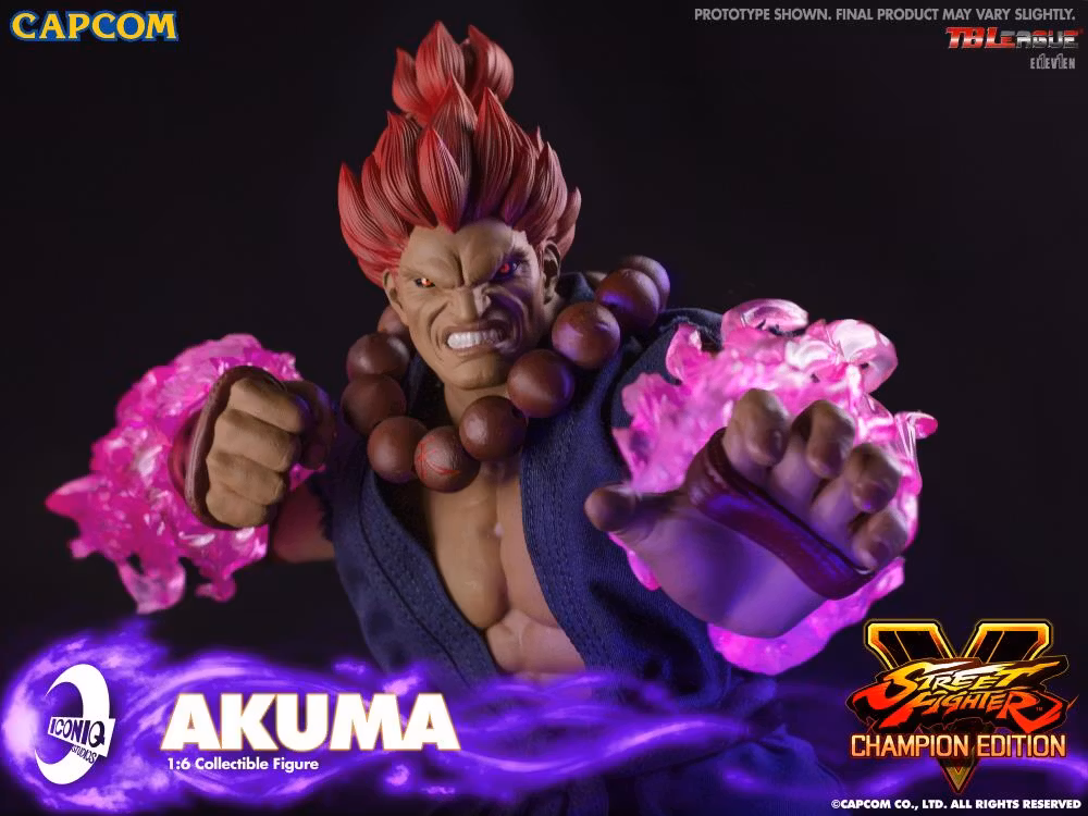 Street Fighter V Iconiq Gaming Series Akuma 1/6 Scale Collectible Figure