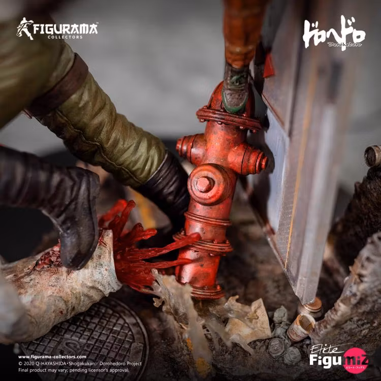Dorohedoro Elite FigumiZ Caiman & Nikaido 1/8 Scale Limited Edition Statue
