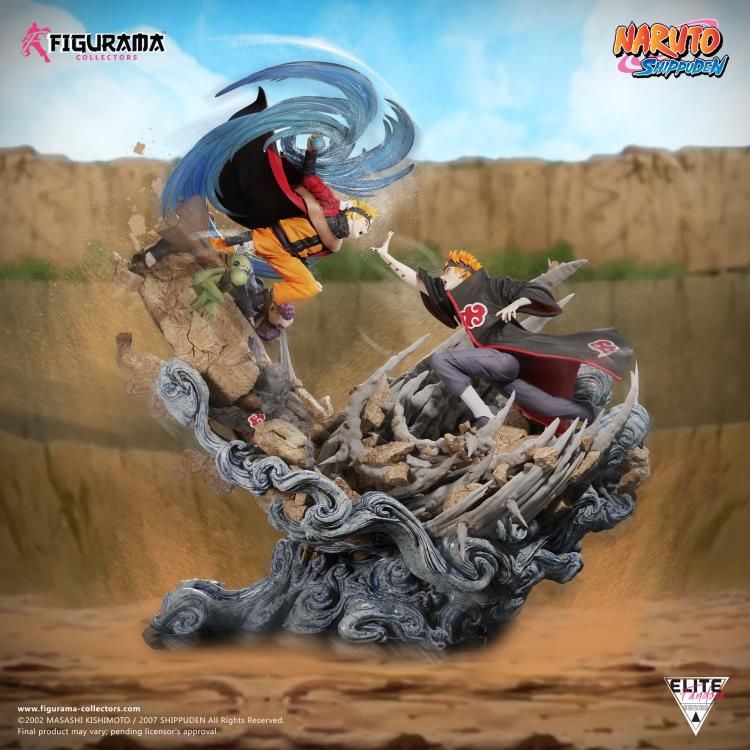 Naruto Shippuden Elite Fandom Naruto Vs. Pain Limited Edition Statue