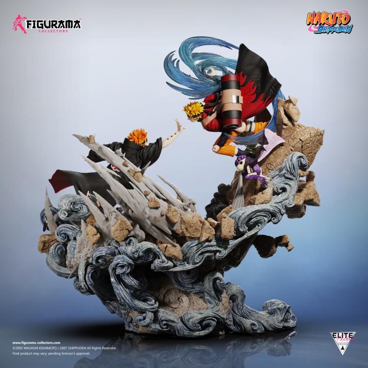 Naruto Shippuden Elite Fandom Naruto Vs. Pain Limited Edition Statue