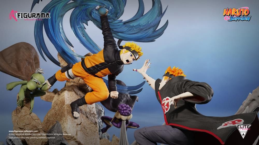 Naruto Shippuden Elite Fandom Naruto Vs. Pain Limited Edition Statue
