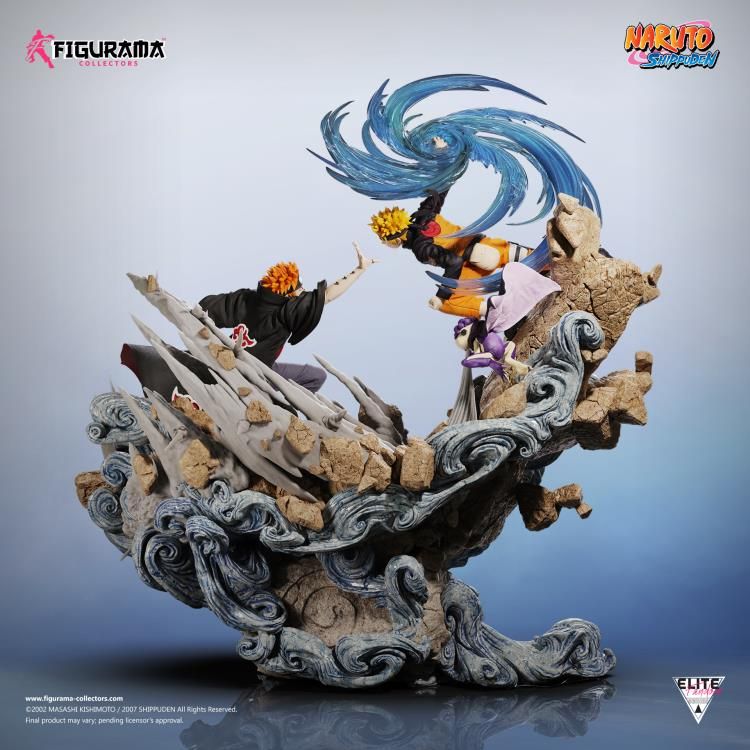 Naruto Shippuden Elite Fandom Naruto Vs. Pain Limited Edition Statue