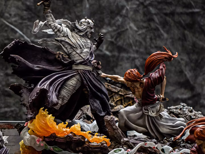 Rurouni Kenshin Elite Exclusive Kenshin VS Shishio (25th Anniversary) Limited Edition 1/6 Scale Statue