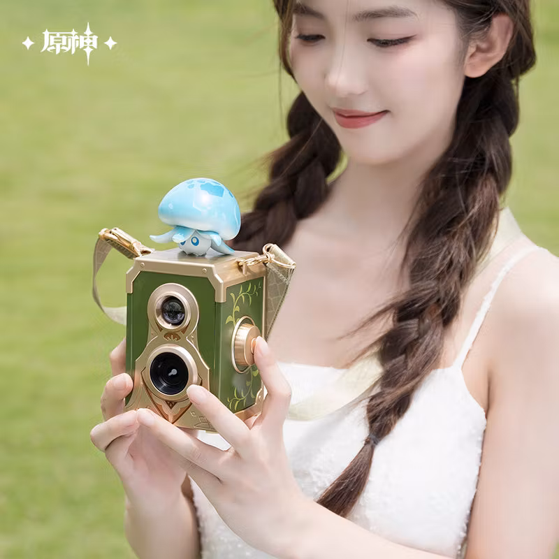 Genshin Impact Soap Bubble Machine Floating Hydro Fungus