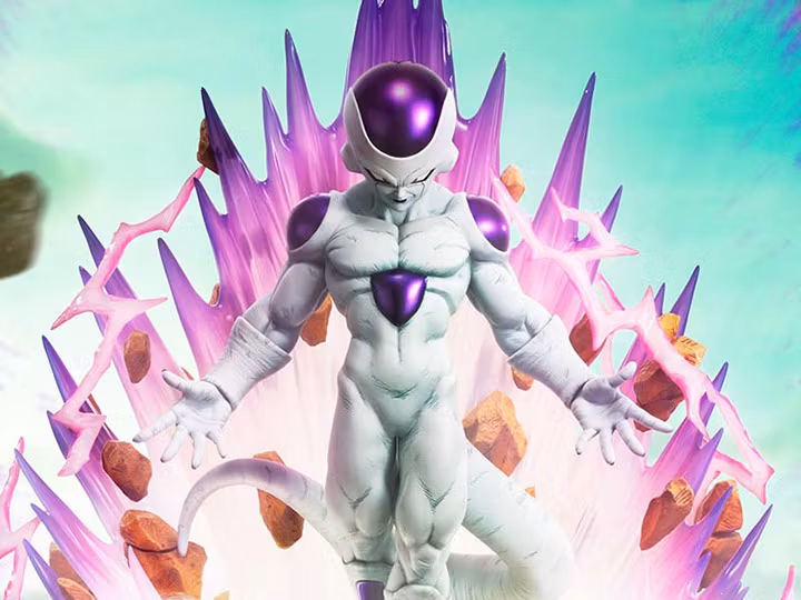 Dragon Ball Z Mega Premium Masterline Frieza 4th Form 1/4 Scale Statue