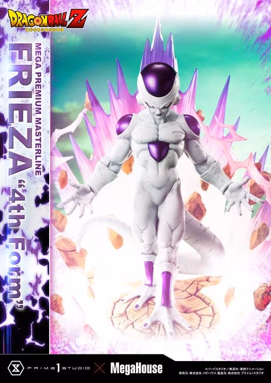 Dragon Ball Z Mega Premium Masterline Frieza 4th Form 1/4 Scale Statue