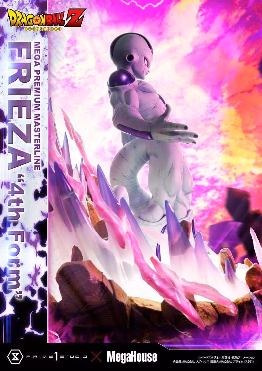 Dragon Ball Z Mega Premium Masterline Frieza 4th Form 1/4 Scale Statue