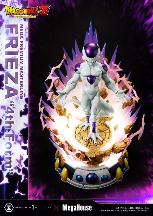 Dragon Ball Z Mega Premium Masterline Frieza 4th Form 1/4 Scale Statue