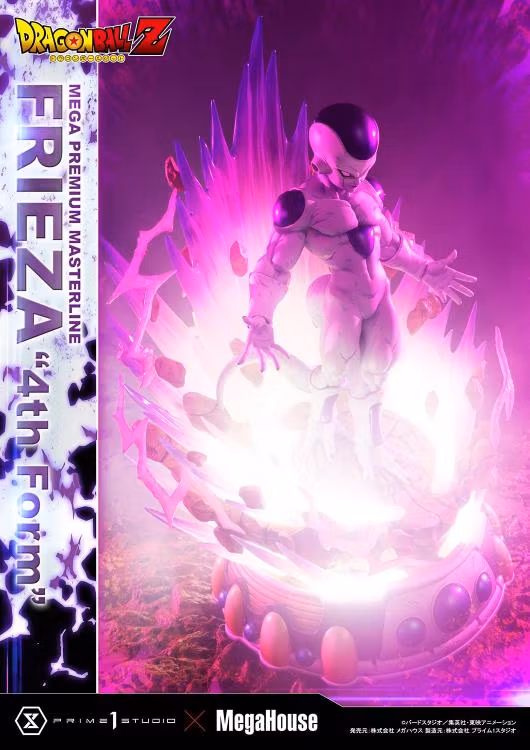 Dragon Ball Z Mega Premium Masterline Frieza 4th Form 1/4 Scale Statue