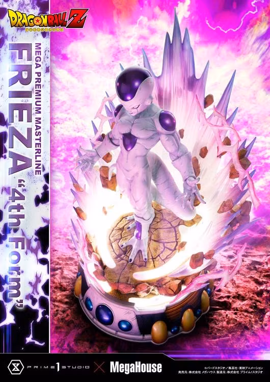 Dragon Ball Z Mega Premium Masterline Frieza 4th Form 1/4 Scale Statue (Bonus Version)
